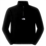 Sweatshirt The North Face Glacier Homme Col Zippé Logo Brodé