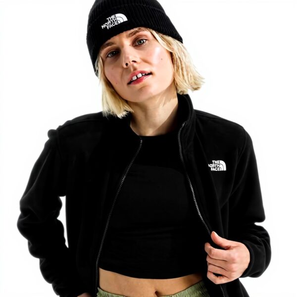 The North Face Sweat Glacier Fleece Blouson Femme White Dune