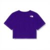 T-shirt The North Face Femme Coupe Slim Cropped Logo Imprimé