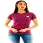 T-shirt The North Face Femme Cyber Berry Coupe Slim