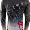 Sweatshirt SUBLIMINAL MODE Homme Modèle 911 Noir Automne-1