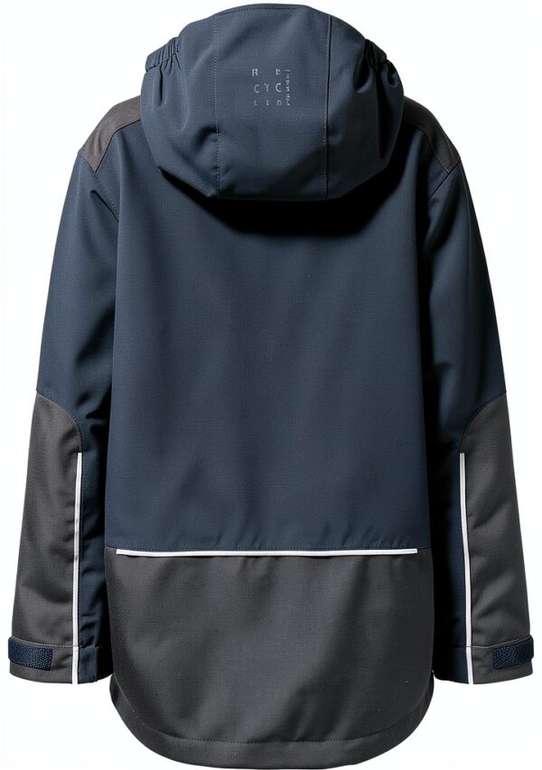 Veste Vaude enfant imperméable respirante randonnée bleu-2