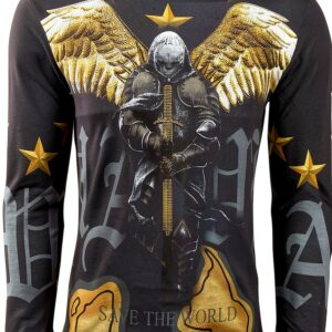 Sweatshirt SUBLIMINAL MODE homme modèle 911 noir confortable-0