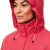 Veste de pluie chaude vélo femme VAUDE imperméable respirant-5