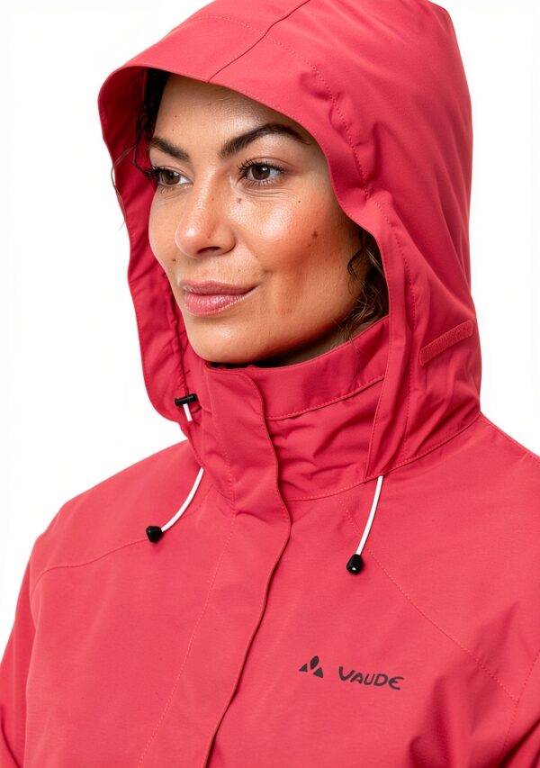 Veste de pluie chaude vélo femme VAUDE imperméable respirant-5