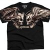 T-shirt Liquid Blue Coton Homme Coupe Régulière Noir-1
