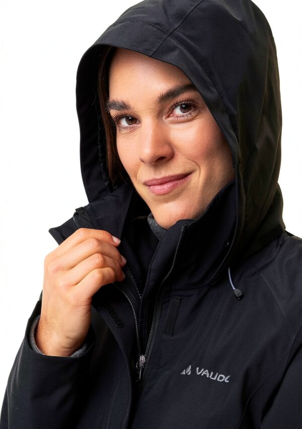 Veste Vaude Femme Polyester Recyclé Imperméable Respirant-8