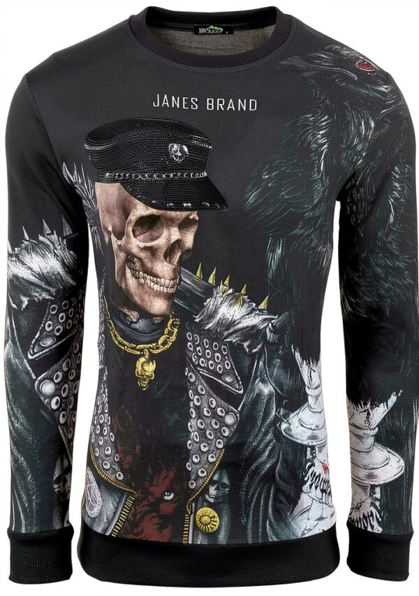 Sweat-shirt SUBLIMINAL MODE Homme Automne Hiver Confortable-0