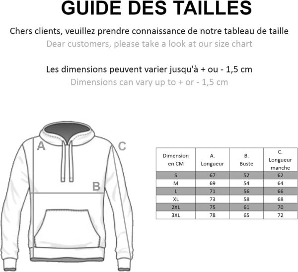 Sweatshirt SUBLIMINAL MODE Homme Modèle 911 Noir Automne-3