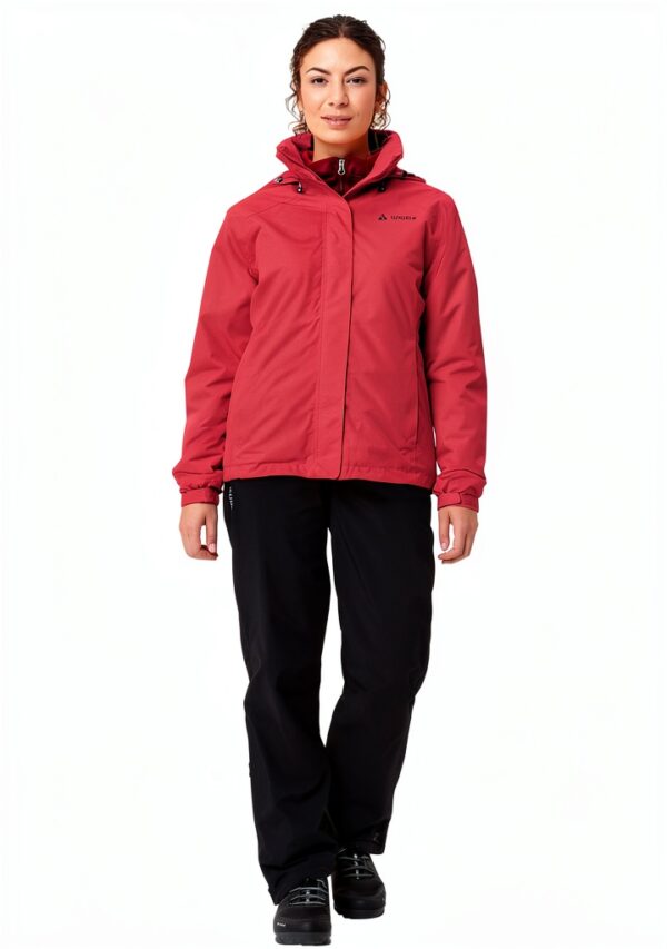 Veste de pluie chaude vélo femme VAUDE imperméable respirant-6