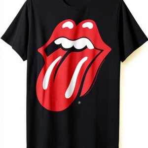 T-shirt Rolling Stones Homme Léger Coupe Classique-0