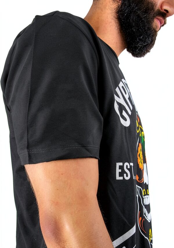 T-shirt Cypress Hill Homme Coton Manches Courtes Coupe-3