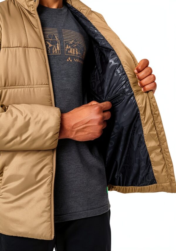 Veste Vaude Homme Rembourrée Capuche Fermeture Éclair-4