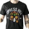 T-shirt Cypress Hill Homme Coton Manches Courtes Coupe-1