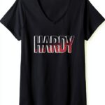 T-shirt HARDY Femme Léger Coupe Classique Authentique-0