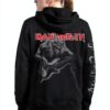 Sweat zippé à capuche EMP homme noir merchandising musical-6