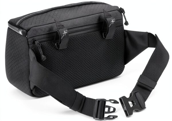 Sacoche vélo VAUDE noir imperméable design fonctionnel-5
