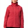 Veste de pluie chaude vélo femme VAUDE imperméable respirant-2