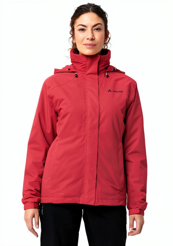 Veste de pluie chaude vélo femme VAUDE imperméable respirant-2
