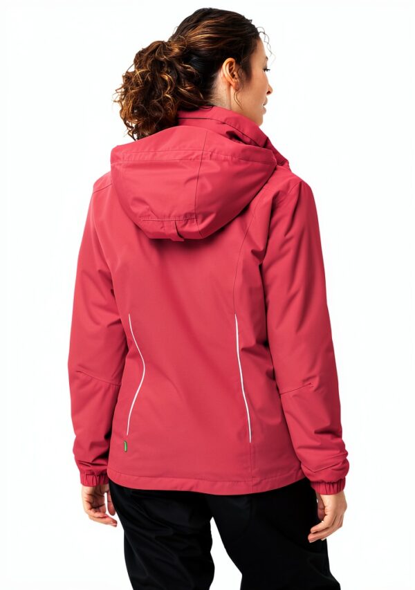 Veste de pluie chaude vélo femme VAUDE imperméable respirant-3