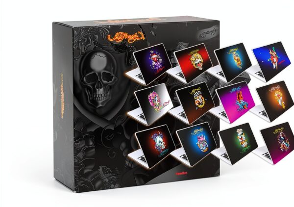 Ed Hardy Housse Ordinateur Portable Vinyle Design-3