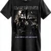 T-shirt Cypress Hill vintage coupe droite brossage carbone-1