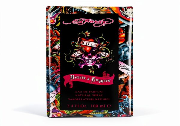 Parfum Ed Hardy Hearts Daggers Femme 100 ml Parfumerie-0