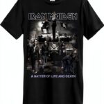 T-shirt Cypress Hill vintage coupe droite brossage carbone-0