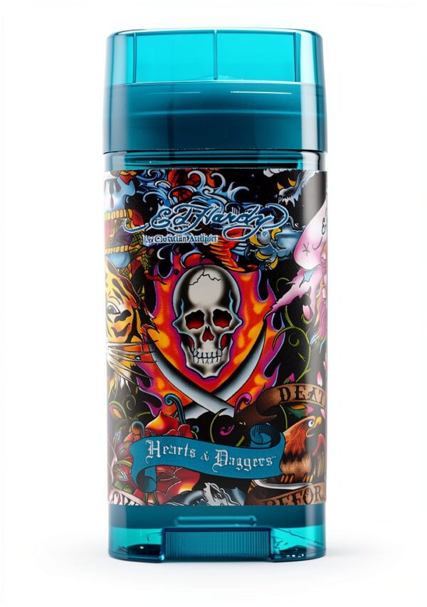 Parfum Christian Audigier coeur poignard tatouage homme-0