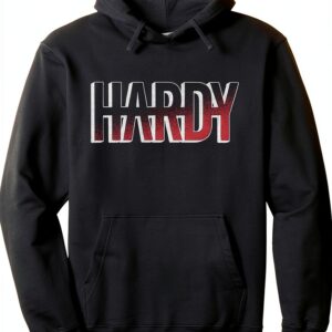 T-shirt HARDY authentique col tissé coupe classique fan-0