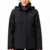 Veste Vaude Femme Polyester Recyclé Imperméable Respirant-0