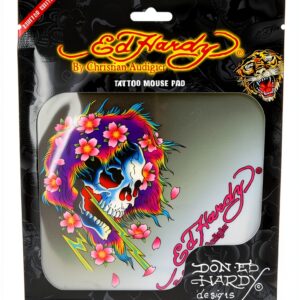 Ed Hardy Tapis de Souris Portable Gris Modèle MP09005-0