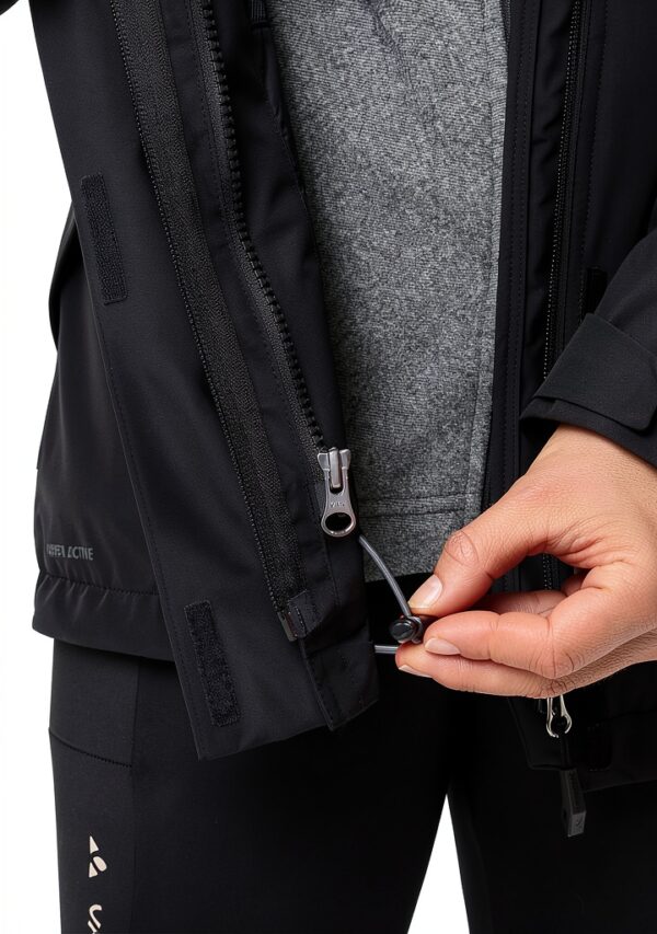 Veste Vaude Femme Polyester Recyclé Imperméable Respirant-7