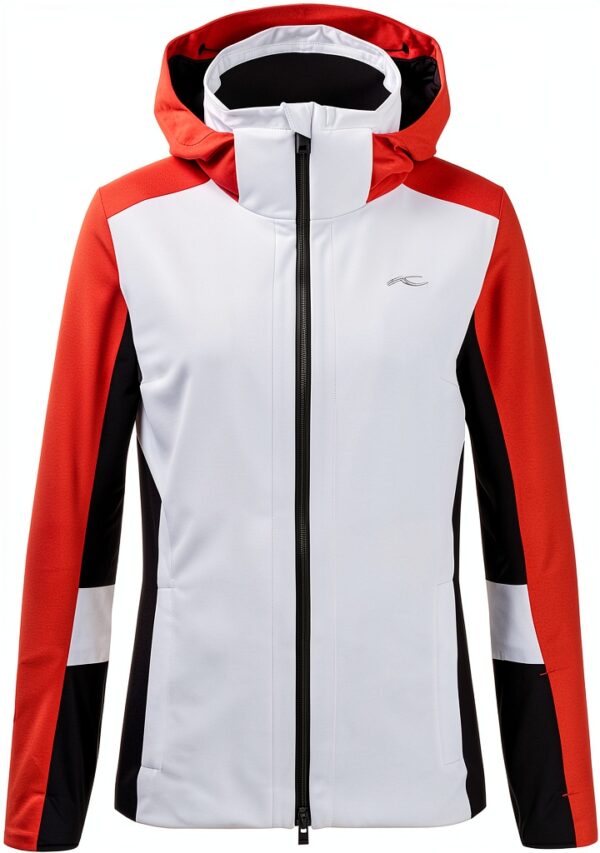 Veste de ski Kjus Laina Femmes Blanc XS Polyester Elasthan