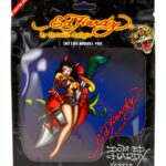 Enceinte portable Ed Hardy bleu pour musique nomade-0