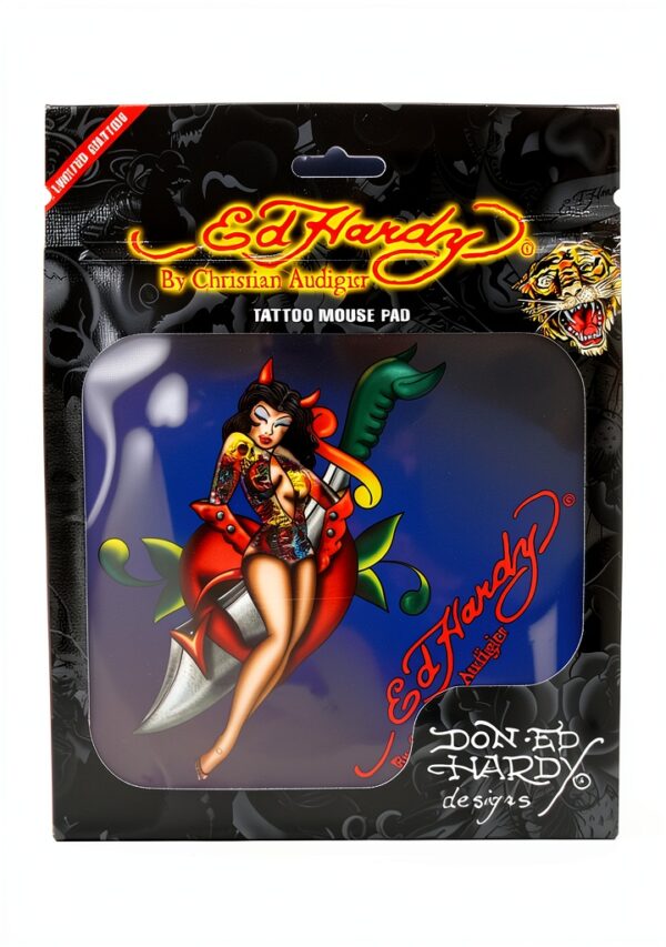 Enceinte portable Ed Hardy bleu pour musique nomade-0