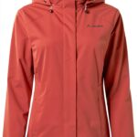 Veste de pluie chaude vélo femme VAUDE imperméable respirant-0
