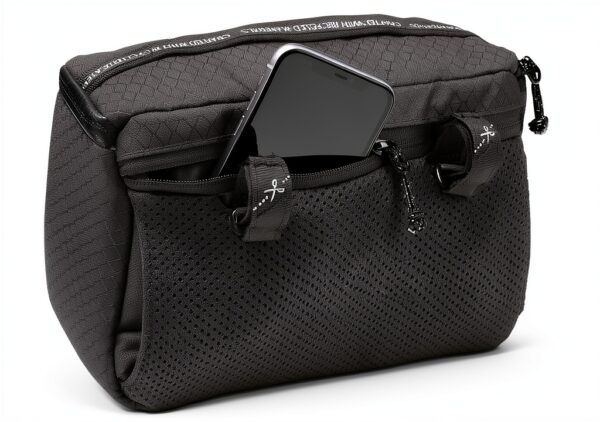 Sacoche vélo VAUDE noir imperméable design fonctionnel-6