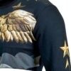 Sweatshirt SUBLIMINAL MODE homme modèle 911 noir confortable-2