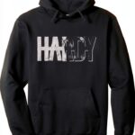 T-shirt HARDY authentique coupe classique col tissé-0