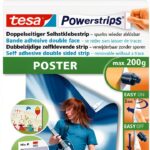 Tesa Powerstrips 20 bandes adhésives fixation poster-0