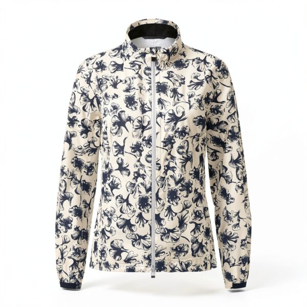 Veste de ski Kjus Femme imperméable polyester bleu blanc