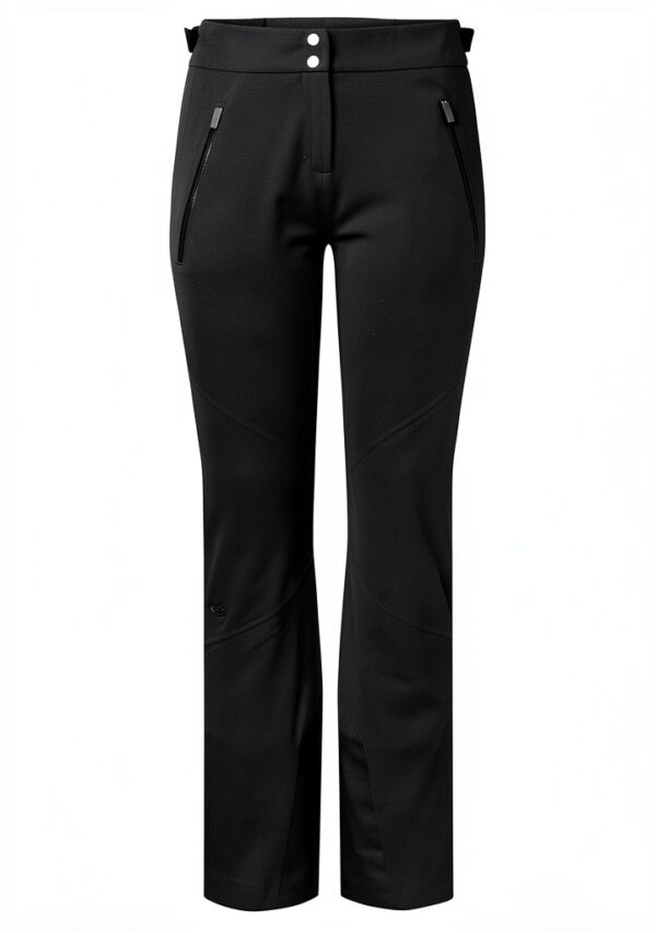 Pantalon de ski Kjus femmes stretch blanc polyamide