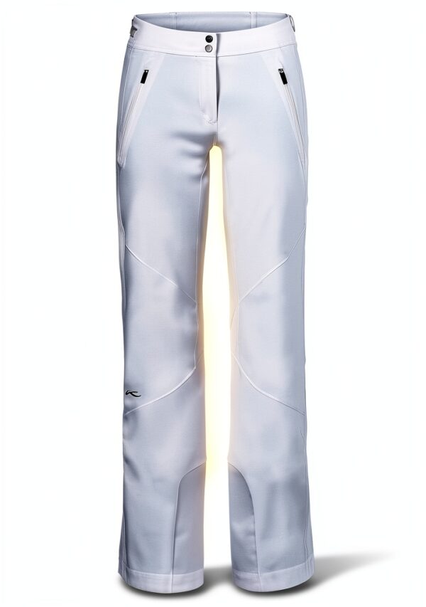 Pantalon de ski Kjus Formular Femmes Blanc ajusté XL