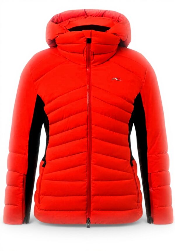 Veste de ski femme KJUS Lasse Duana imperméable rouge