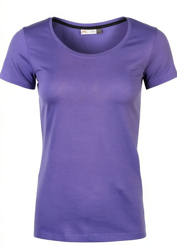 T-shirt de sport Kjus Femme Polyester Coton XL Lilas