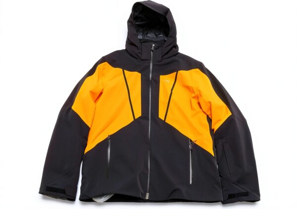 Veste de ski KJUS Lasse Boval Homme Orange Noir