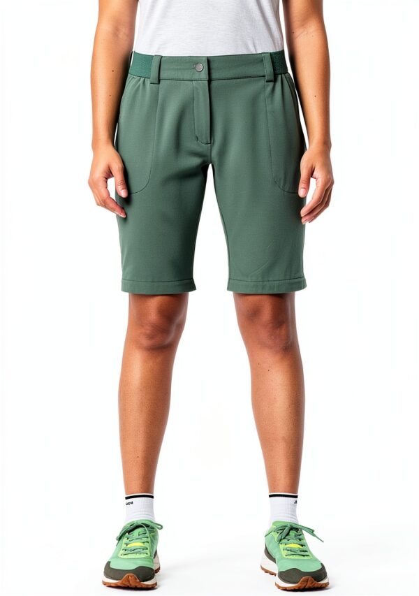 Pantalon randonnée femme Vaude confortable dézippable-4