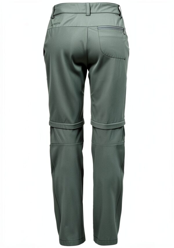 Pantalon randonnée femme Vaude confortable dézippable-1