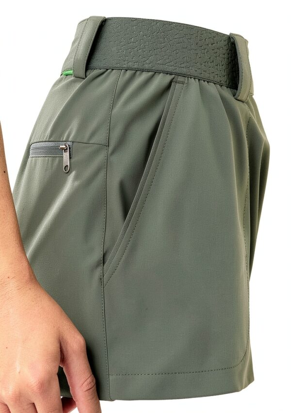 Pantalon randonnée femme Vaude confortable dézippable-5